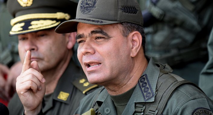 Ministro de defensa de Venezuela, Vladimir Padrino