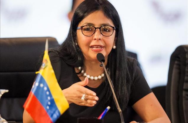Delcy Rodriguez, canciller de Venezuela