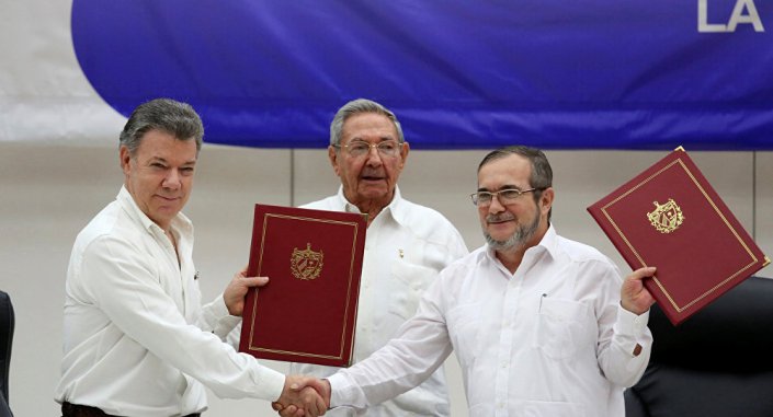 Acuerdo de cese al fuego entre el gobierno de Colombia y la FARC