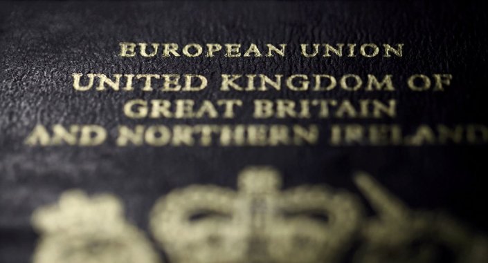Pasaporte de un ciudadano britanico