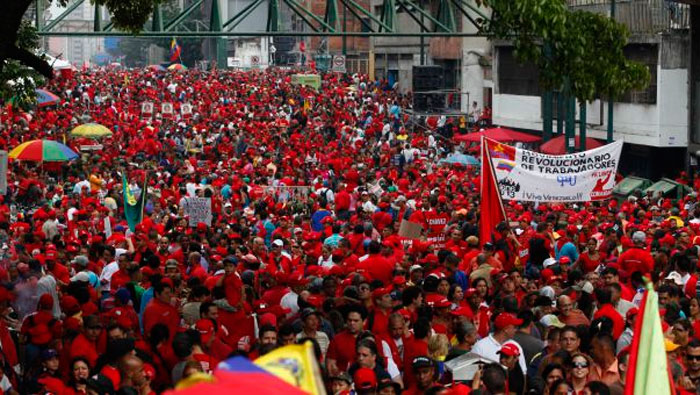 Venezolanos celebran triunfo en la OEA